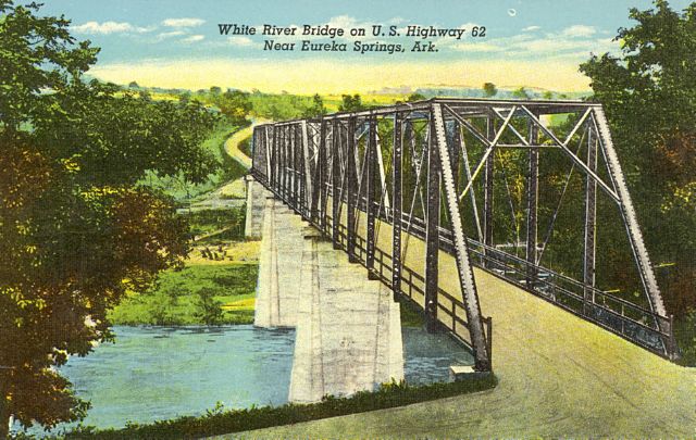 White River Bridge on U.S. Highway 62 near Eureka Springs, Ark